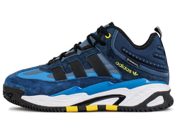 Adidas Niteball With Fur Blue Black с мехом