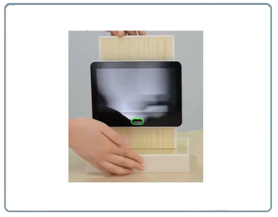 Автономный беспроводной надверный комплект (монитор 7" + панель вызова) с шлюзом LAN с DVR + модуль управления электронным замком, HD (Acebell)