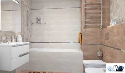 xПлитка настенная Laparet Bastion бежевая 08-00-11-476