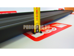 Пороги подножки "Luxe Black" 1800 мм для Haval H6 I 2014-2022