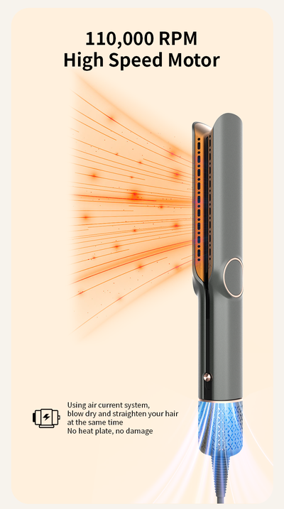 Фен выпрямитель HS906 2 в 1