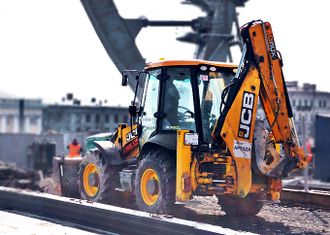 Аренда Экскаватора Погрузчика в СПБ, услуги Экскаватора Погрузчика jcb в Петербурге и Области