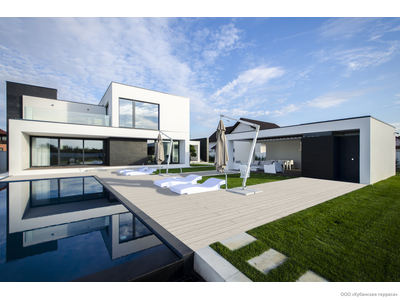 Террасная доска Bruggan Multicolor полнотелая Grey