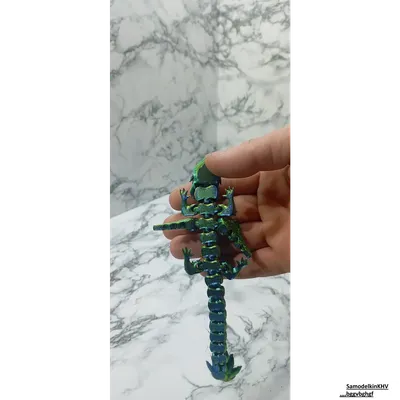 Дракон с розой