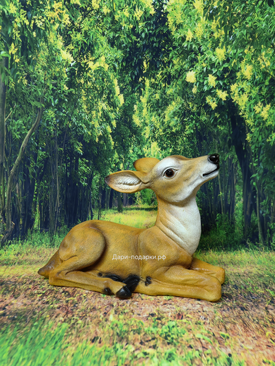 Косуля - символ мяггкости, красоты и грации 29*36см   1,6кг   полистоун Россия 2244/012828*