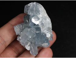 Целестин голубой, друза кристаллов, Мадагаскар (50*33*30 мм, 98 г) №37785