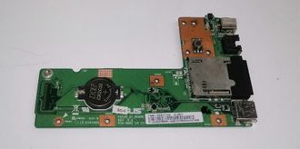 Плата питания + USB + RJ45 + Card Reader для ноутбука Asus K52J (60-NXMDC1000/60-NXMDC1000-E01)