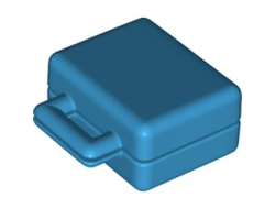 Duplo Utensil Suitcase with Plain Front and Back, Dark Azure (20302 / 6226885)