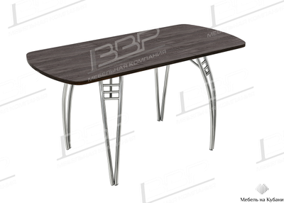 Стол кухонный раздвижной ЛДСП Паук основание