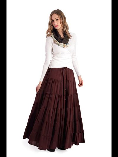 Ярусная юбка "Магда"