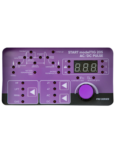Установка аргонодуговой сварки START model TIG 205 ACDC TIG PULSE
