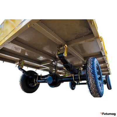 Платформенная тележка электрическая RuTrike ПОСТ ПАССАЖИР