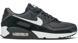 Air Max 90 Essential Black White (Экокожа) фото