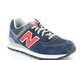 New Balance 574 Red/Blue