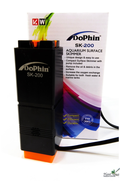 Фильтр-скиммер от бактериальной пленки на поверхности воды, 200 л/ч