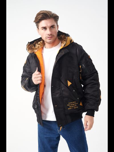 Куртка N2B INSTRUCTOR BLACK/ORANGE