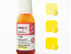 S-gel 02 желтый электро, концентрат универс. для окраш. (10 мл) KREDA Bio, компл. пищ. добавка