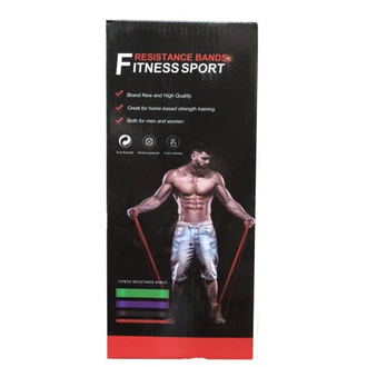 Комплект фитнес-резинок Fitness Sport Resistance Bands оптом