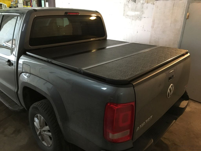 3-секционная алюминиевая крышка Kramco на кузов для Volkswagen Amarok