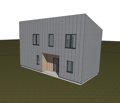 Двухэтажный дом с тремя спальнями 112.13м² (S3)