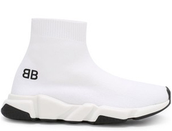 Кроссовки Balenciaga Speed trainer белые детские