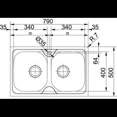 Мойка Franke Onda OLN 620-79