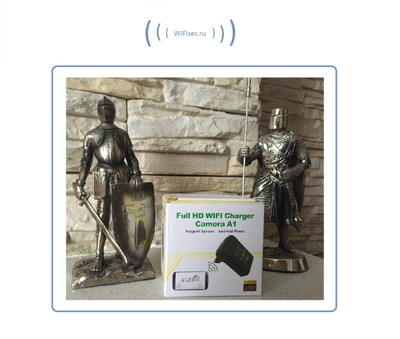 WiFi видеоняня (в виде блока питания) с DVR Full HD (Pro iCam)