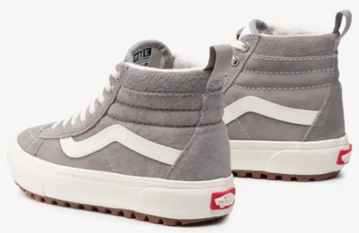 Vans grey sk8 hi online