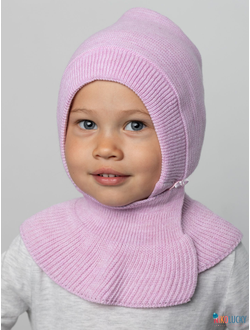 Шапка-шлем 24201-01 х/б подклад, лавандовый 44-46