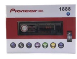 2009754527656	Автомагнитола Pioneeir.ok LED-1888 1USB, Bluetooth,Tf,FM,ISO,2RCA