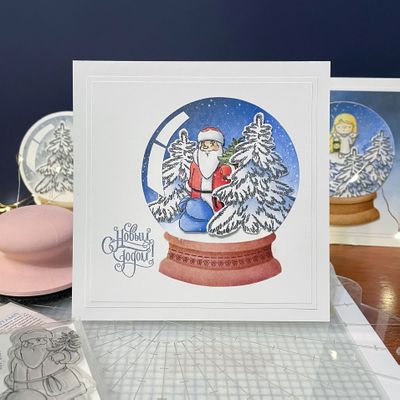 ФП штамп &quot;Новогодняя елка 2 бол&quot; (s)