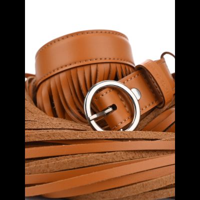 Bonny пояс с бахромой 80 Желтый