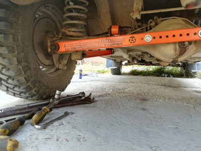 Тяга заднего моста поперечная (панара) ZST - ПТР2 усиленная регулируемая