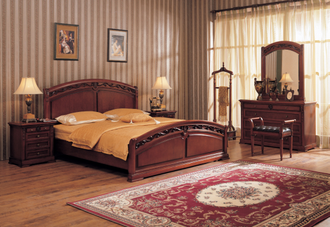 Кровать МИК Мебель Валенсия C05 MK-1741-DN