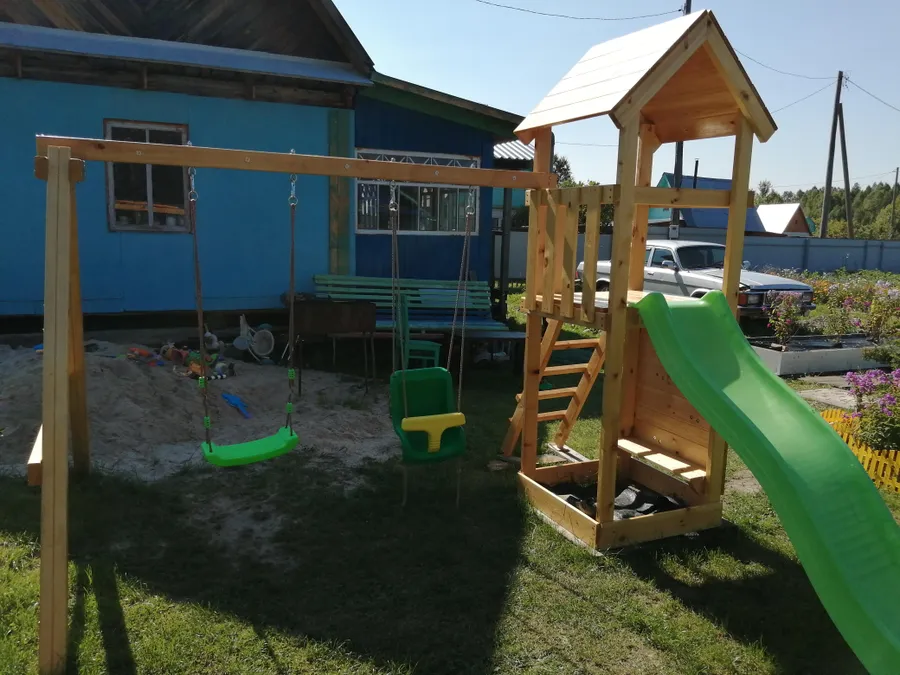 Детская площадка Сибирь-Дети Эко-4