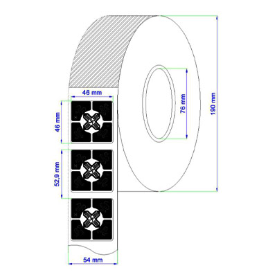 TRACE TH44 Omni RFID-метка