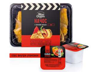 Новинки - Начос с соусом сальса