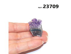 Аметист натуральный (друза) Бразилия арт.23709: 13,0г - 18*16*25мм