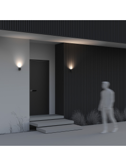 Настенный светильник (бра) Slat, O044WL-01B