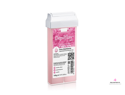 Тёплый воск в картридже Depilflax 100, розовый сливочный, 110 гр