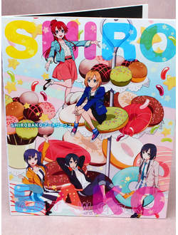 Оригинальный Арт Бук SHIROBAKO ARTWORKS (Белый ящик)