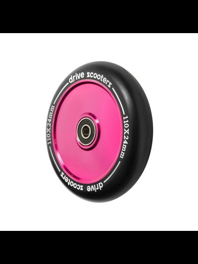 Колесо Drive Scooters Soul 110mm черный/розовый