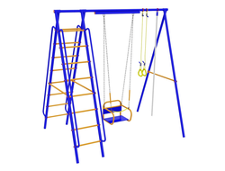 Уличный детский спортивный комплекс Модель № 4 Веселый непоседа - базовый вариант
