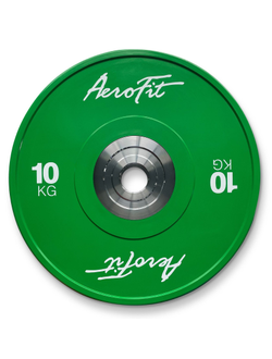 Aerofit AFBDC 10кг Бамперные диски для кроссфита, цветные