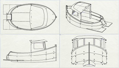 Мини-буксир