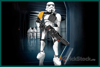 # 75531 Сборная Фигура «Командир Штурмовиков» / “Stormtrooper Commander” Buildable Action Figure (2017)