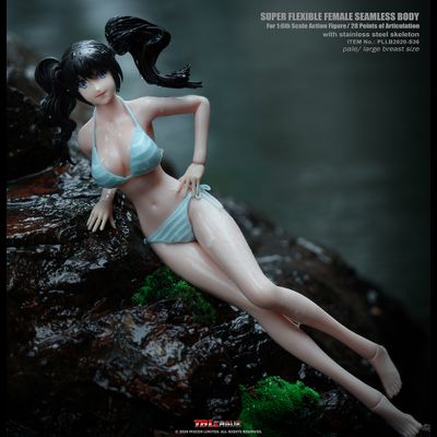 СУПЕР-ПОДВИЖНОЕ БЕСШОВНОЕ ЖЕНСКОЕ ТЕЛО (ТЕЛОИД) 1/6 S36A Super Flexible Seamless Female Body Figure - PHICEN (TBLeague)