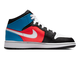 Купить кроссовки Nike (GS) Air Jordan 1 Mid Game Time CV4891-001