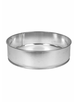 Сито d=270 мм. нержавеющая сталь, размер ячейки 1*1 мм.