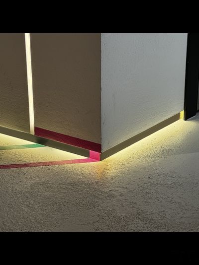 Теневой плинтус скрытого монтажа Pro Design 7209 Анодированный